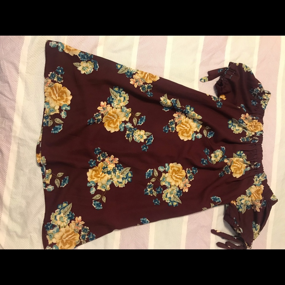 Off the shoulder dress